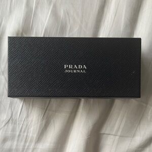 Prada Journal Black Glasses Case